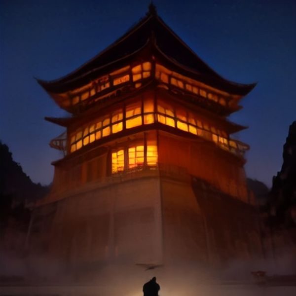 基地游戏编辑部主编在午夜蓝色调的书房里伏案核对公开资料，桌面散落着标注过的打印稿与一杯冷掉的茶，台灯光线集中而安静
