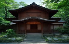 末日要塞钢铁意志游戏截图：末日废土风格基地建造界面，炮台防线层层叠叠，钢铁质感建筑群在暗红色天空下巍然屹立